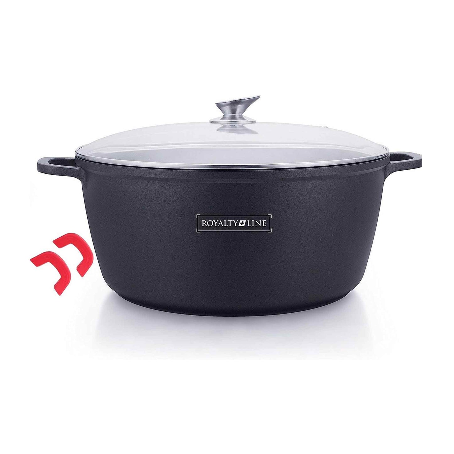 44 cm / 14L Antihaft-Kochtopf mit Marmor-Beschichtung