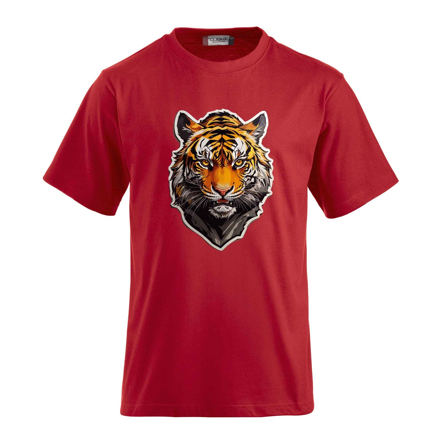 Personalisiertes T-Shirt-Majestätischer Tiger als Druckmotiv