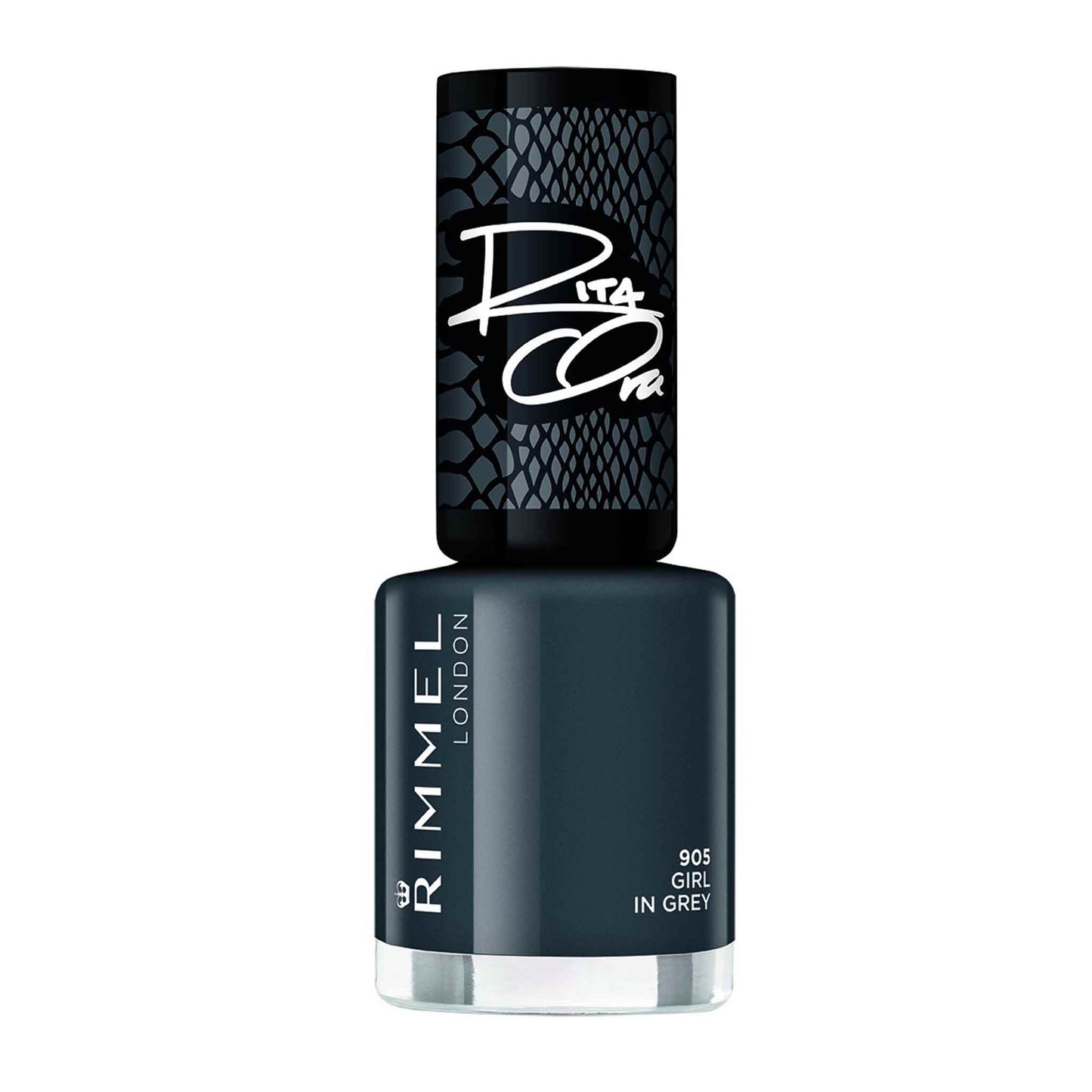 Rimmel London Super, Nagellack, Shades of Black Girl in Grey, 8 ml (1er Pack)