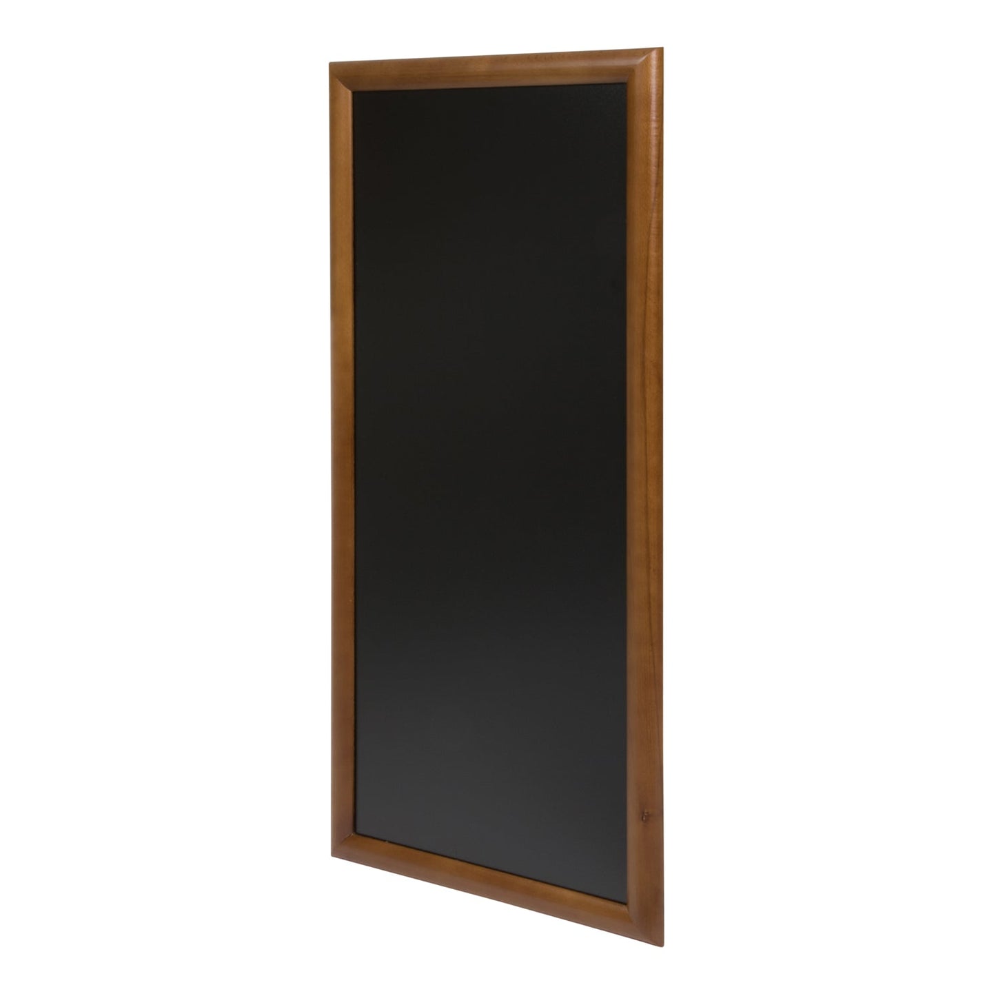 Securit® Wandkreidetafel "Long", Holzrahmen Dunkelbraun, 56x120cm, Outdoor