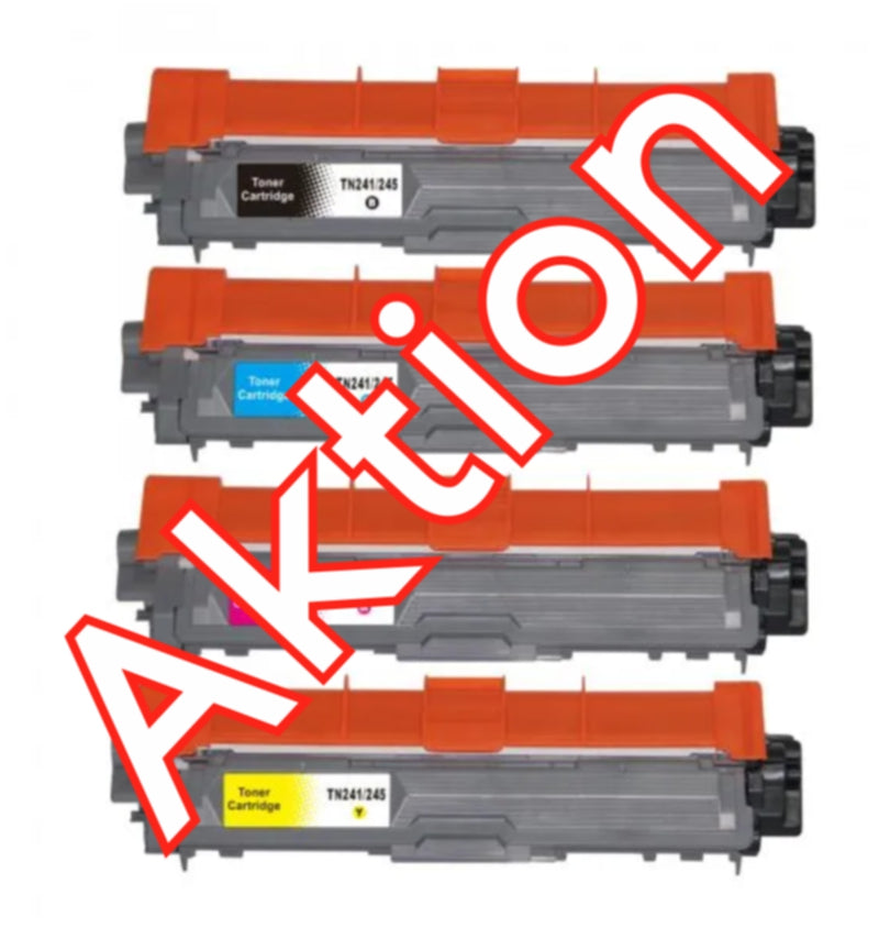 Kompatibler BROTHER Toner- TN241 TN245 4er Pack