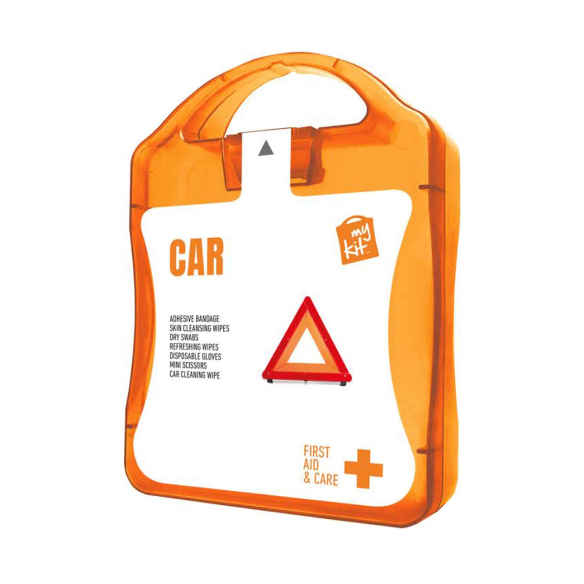 MyKit Auto: Der ideale Erste-Hilfe-Set als Werbeartikel orange