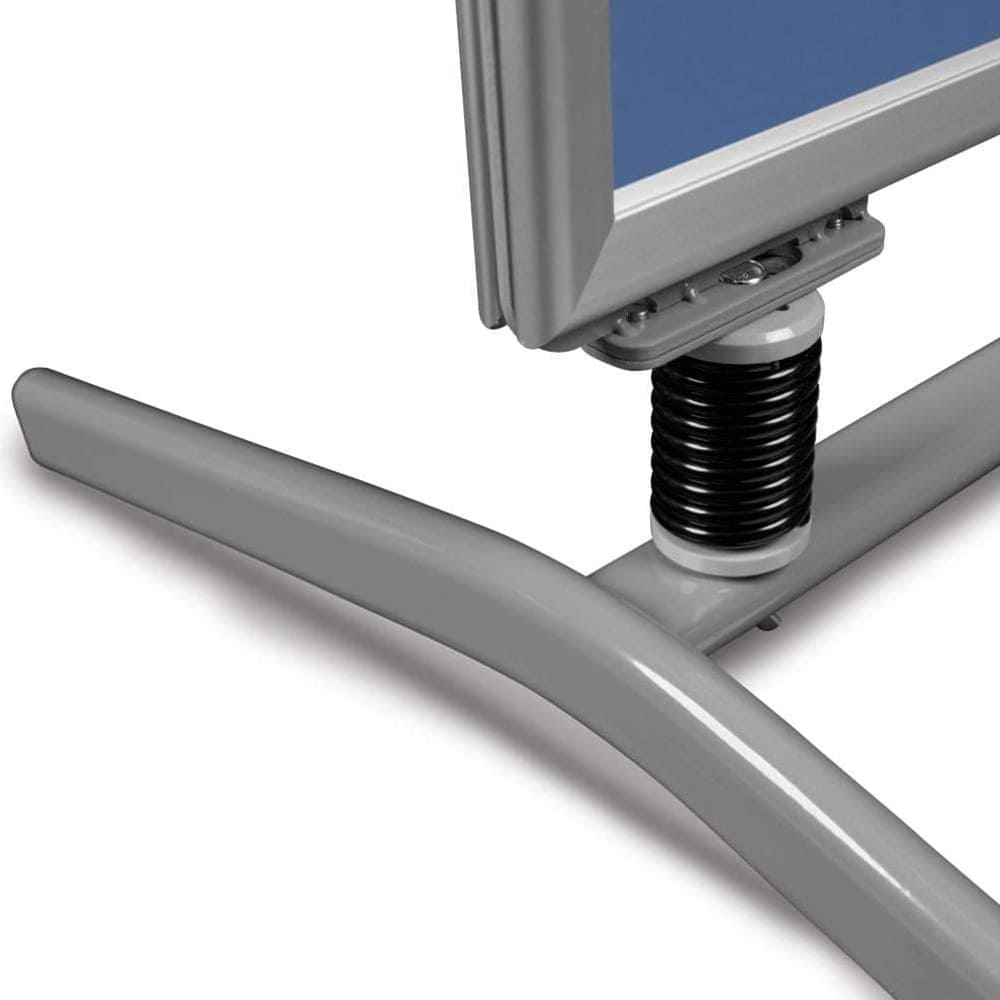 Kundenstopper Alu, Windbreaker DIN A1, Silber, Outdoor