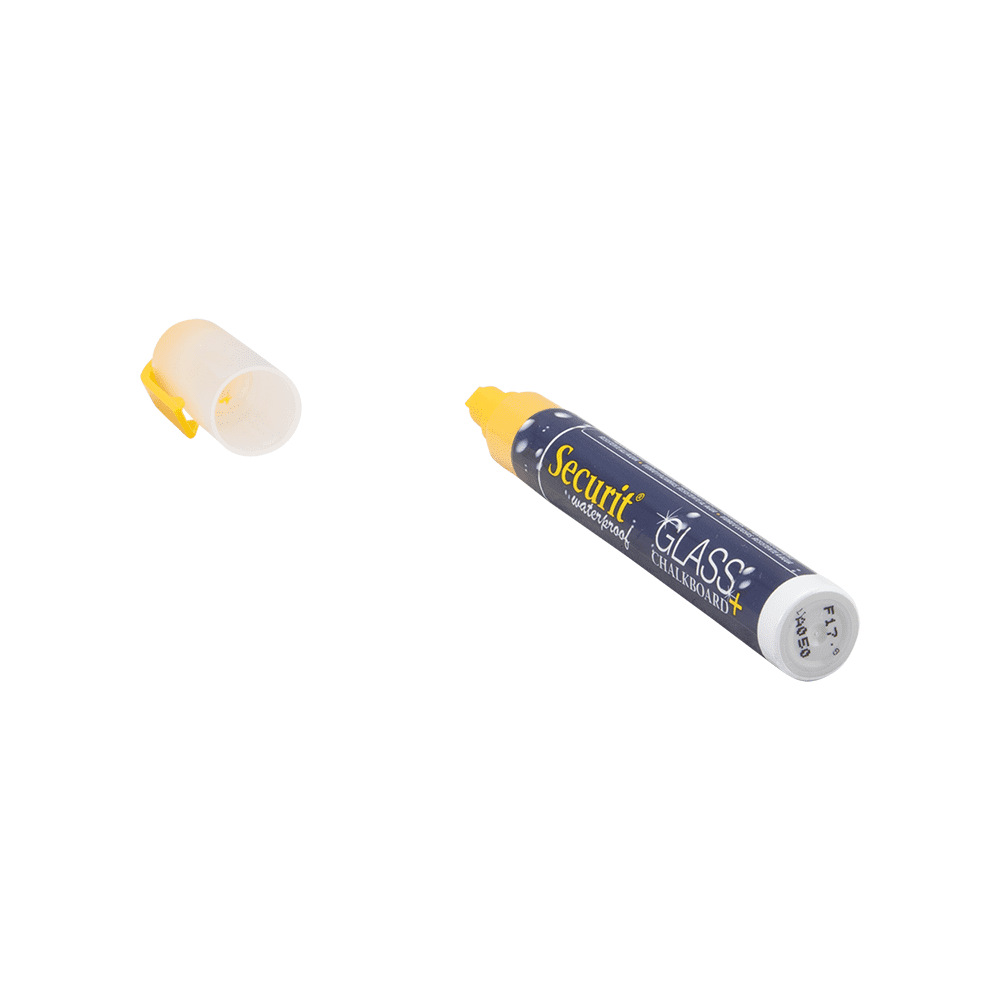Securit® Kreidemarker Wasserfest, 2-6mm, 4er-Set, Farbig