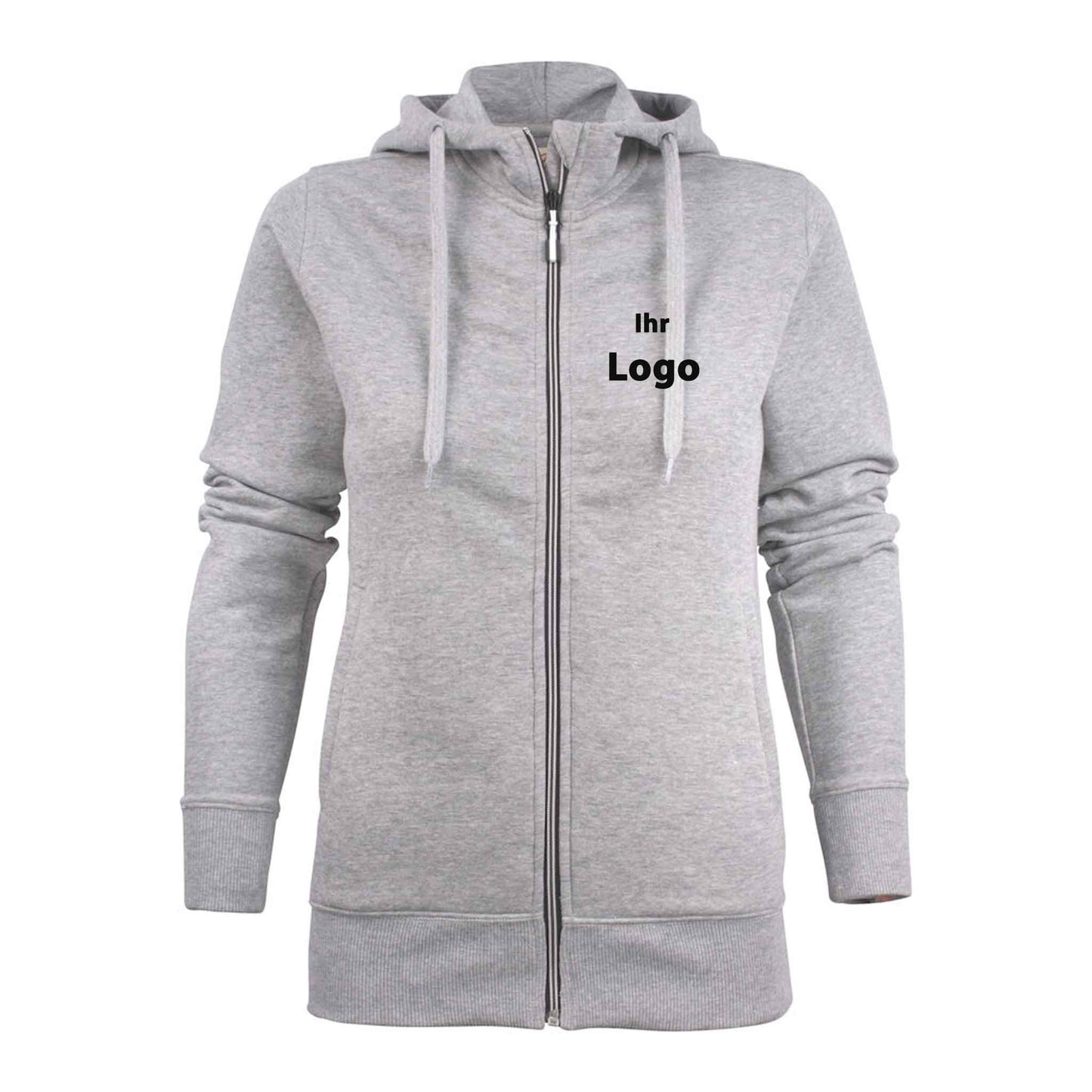 Printer Damen Kapuzen Jacke mit Känguru-Taschen