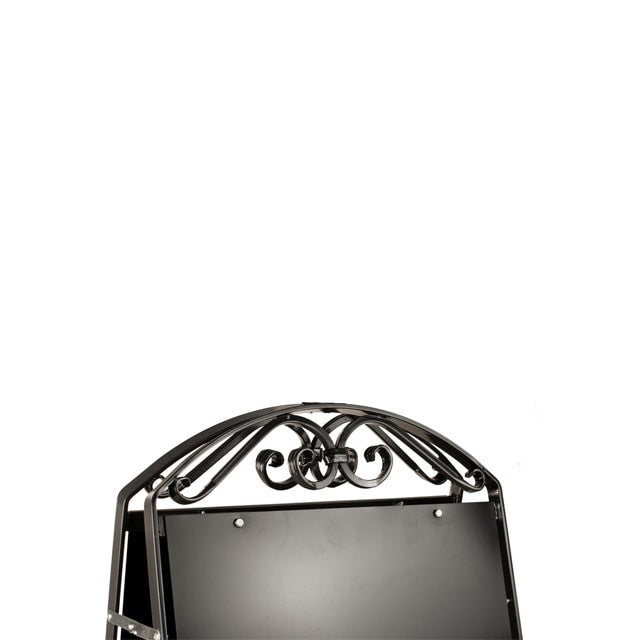 Kundenstopper Stahlrohr Antique mit schwarzer Tafel, Outdoor