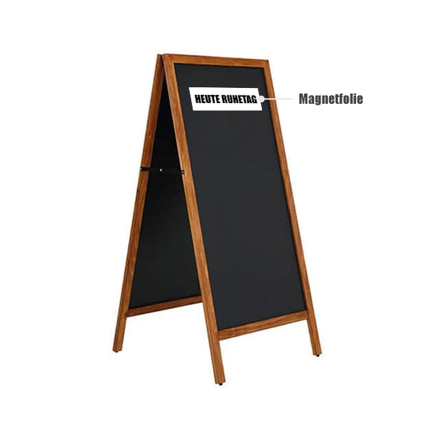 Magnetfolie für Kundenstopper, einseitig bedruckt, Outdoor