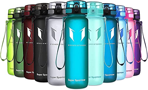 Super Sparrow Trinkflasche - Tritan Wasserflasche - 750ml - BPA-frei