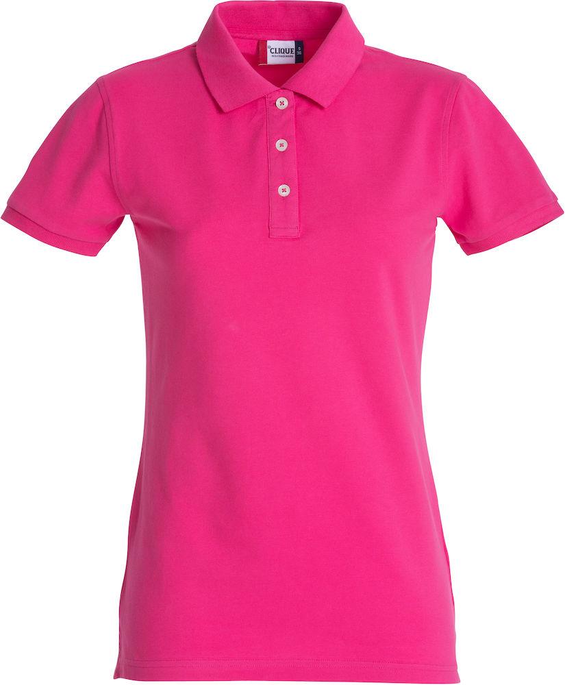 Clique Damen Poloshirt mit modernem Schnitt und Strechanteil, 'Premium Polo Ladies' - WERBE-WELT.SHOP