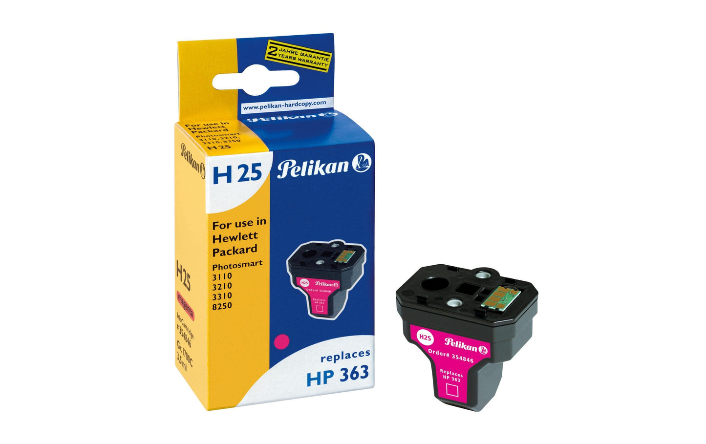 Pelikan Tinte HP Nr. 363 (C8772EE) Magenta - WERBE-WELT.SHOP