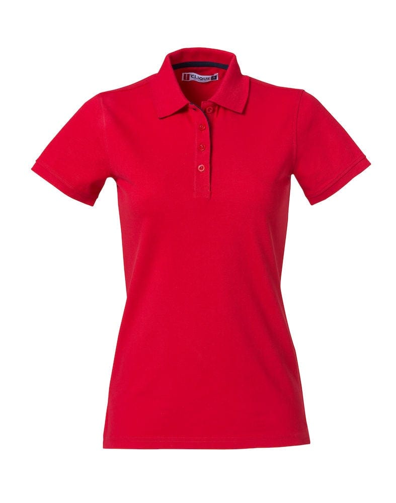 Clique Damen Polo-Shirt 'Heavy Premium Poloshirt aus Schwerer, Hochwertiger Baumwolle - WERBE-WELT.SHOP