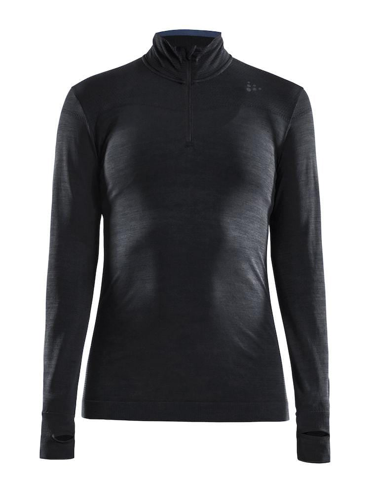 FUSEKNIT COMFORT ZIP W BLACK 3XL - WERBE-WELT.SHOP
