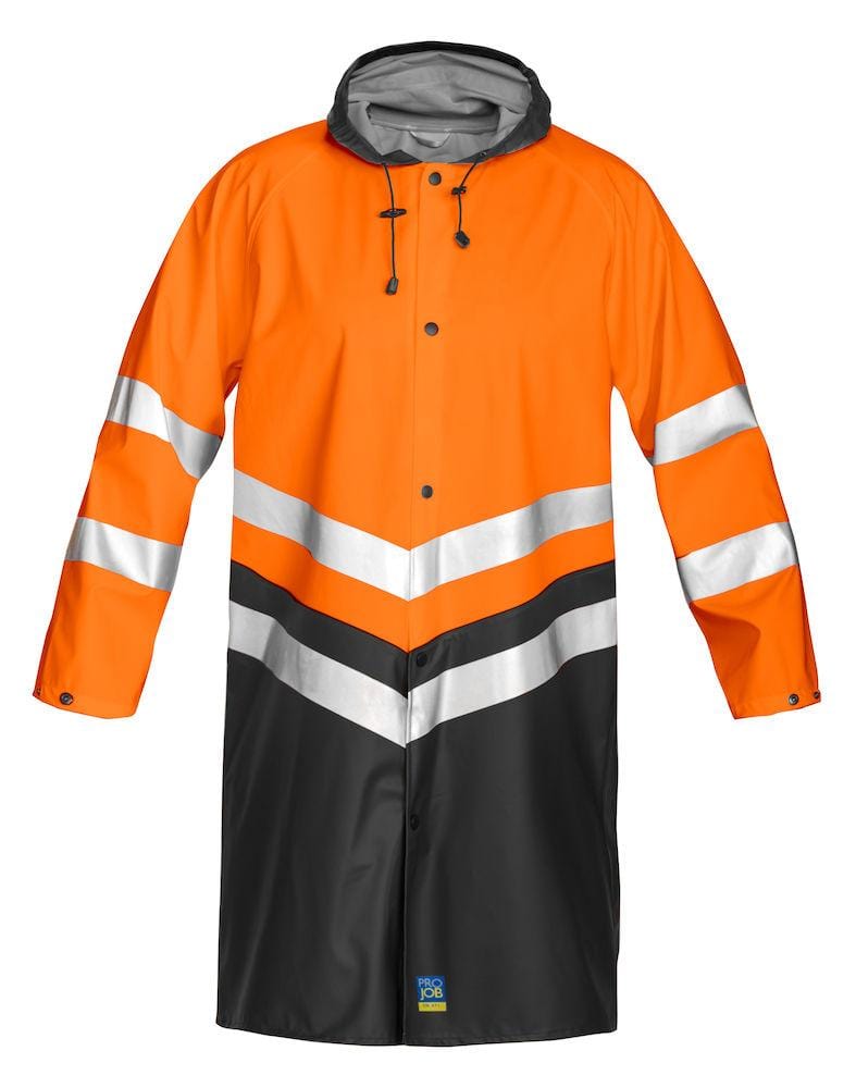 Projob REGENMANTEL EN ISO 20471 KLASSE 3 - WERBE-WELT.SHOP