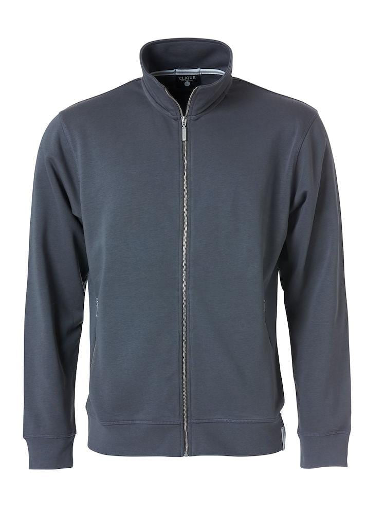 Sweatjacke mit Stehkragen aus French Terry Clique - WERBE-WELT.SHOP