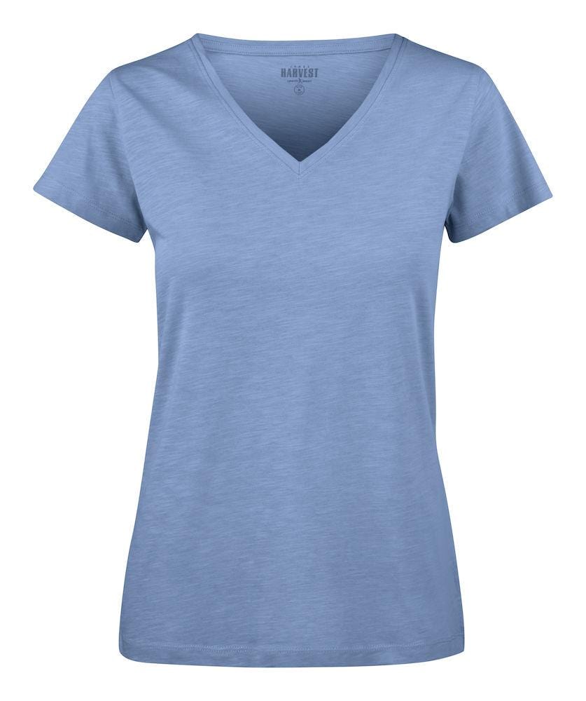 Modernes T-Shirt mit V-Neck für Damen - WERBE-WELT.SHOP