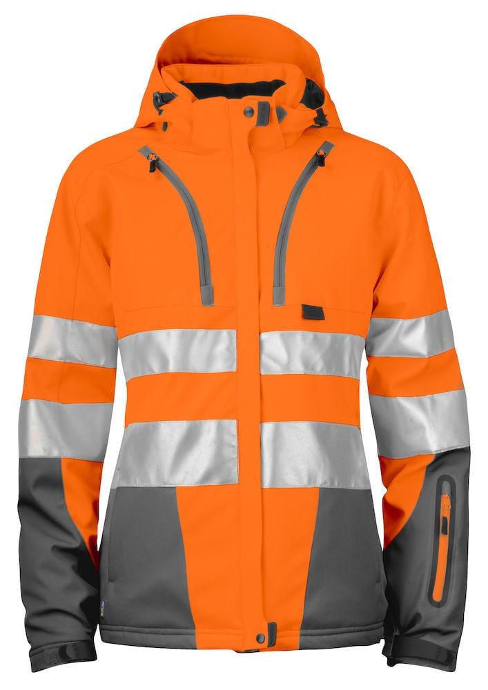 Projob Damen Warnschutzjacke Warnschutz Sofshell XS-2XL - WERBE-WELT.SHOP