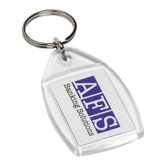 Access P5 Schlüsselanhänger - Transparent, Klar, Werbeartikel mit Logo kaufen