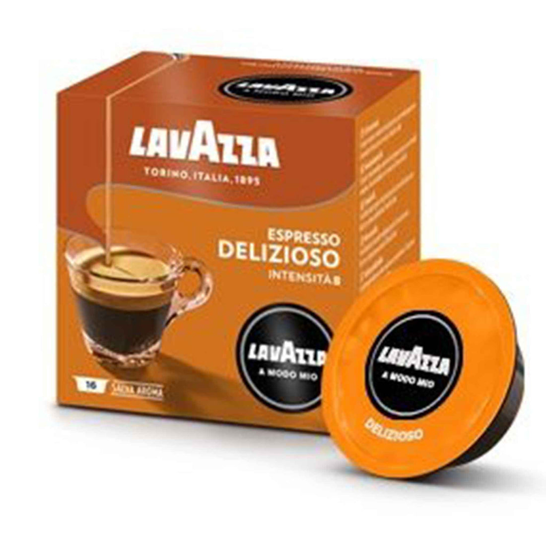 Der perfekte Genuss: ESPRESSO Delizioso (16) LAVAZZA A Modo Mio (Kapseln)