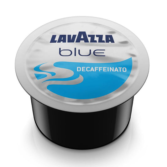 ESPRESSO DEK. 100% Arabica LAVAZZA BLUE (Kapseln) - Sanfter und leicht süßer entkoffeinierter Espresso