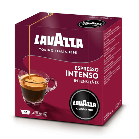 Intensiver Espresso mit würzigen Noten - LAVAZZA A Modo Mio (36 Kapseln)