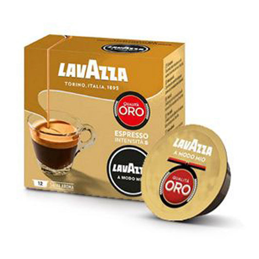 ESPRESSO Qualita Oro (16) LAVAZZA A Modo Mio (Kapseln) - Die perfekte Synphonie für Kaffeekenner