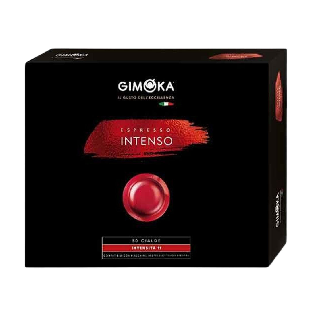 Intensiver Espresso Genuss mit KAFFEE-PADS Espresso Intenso GIMOKA Nespresso® Professional