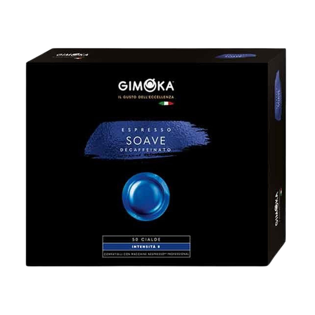 Soave-DEK. GIMOKA Nespresso® Professional Entkoffeinierter Espresso mit reichem Aroma