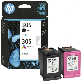 HP Multipack: Original Tintenpatronen 6ZD17AE 305 - 3YM61AE + 3YM60AE