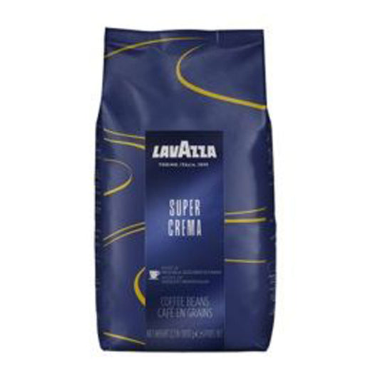 Köstlicher Super Crema LAVAZZA - Bohnenkaffee für einen milden und cremigen Espresso