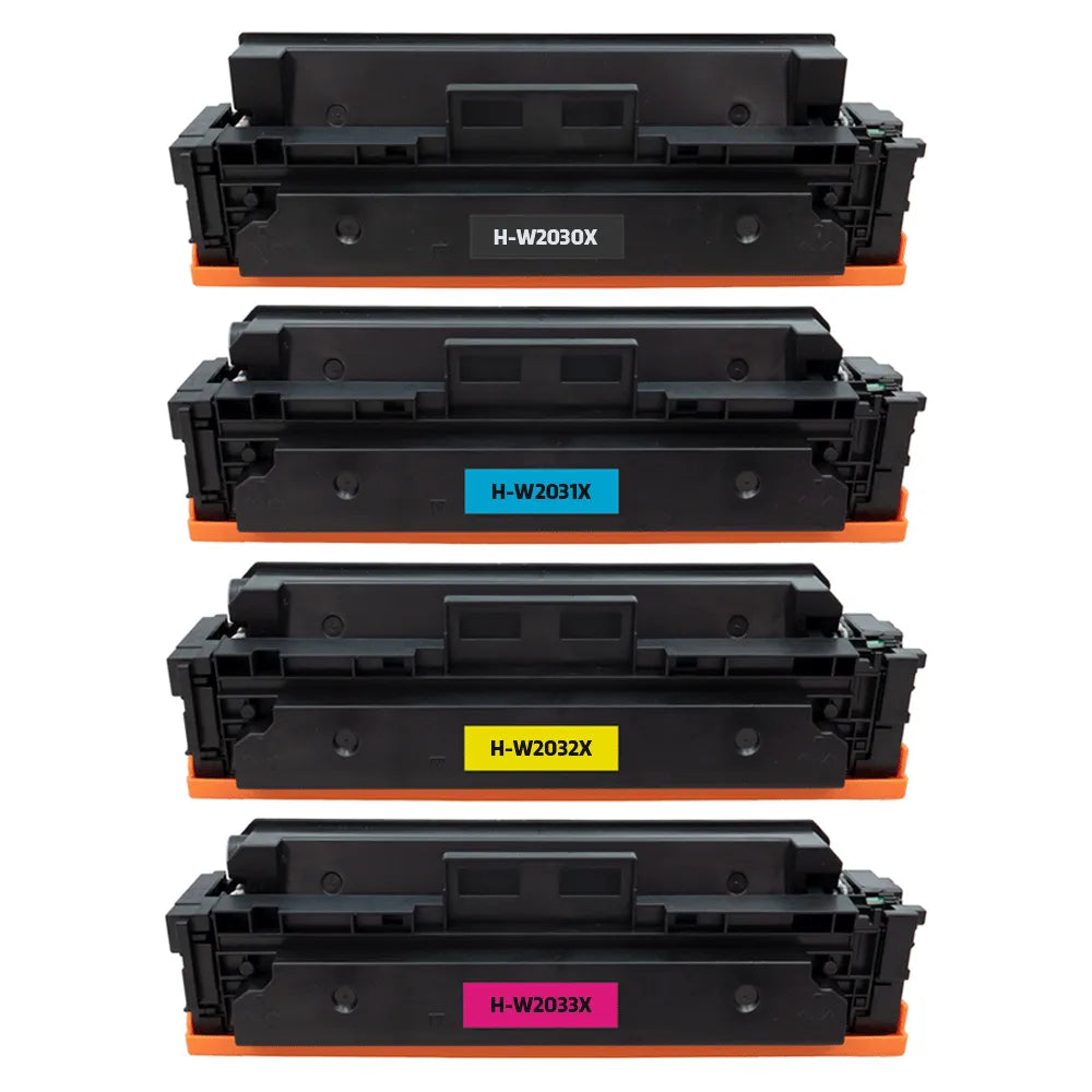 Toner W2030X/415X (Mit Chip) in allen 4 Farben - Hohe Qualität und schnelle Lieferung