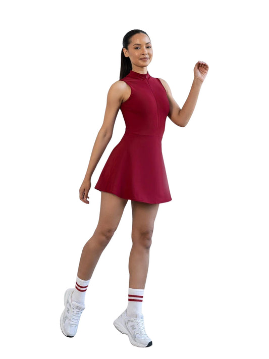 3053 Jumpsuit in Bordeaux