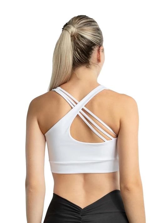 397 Bron Sport Bra in Weiss