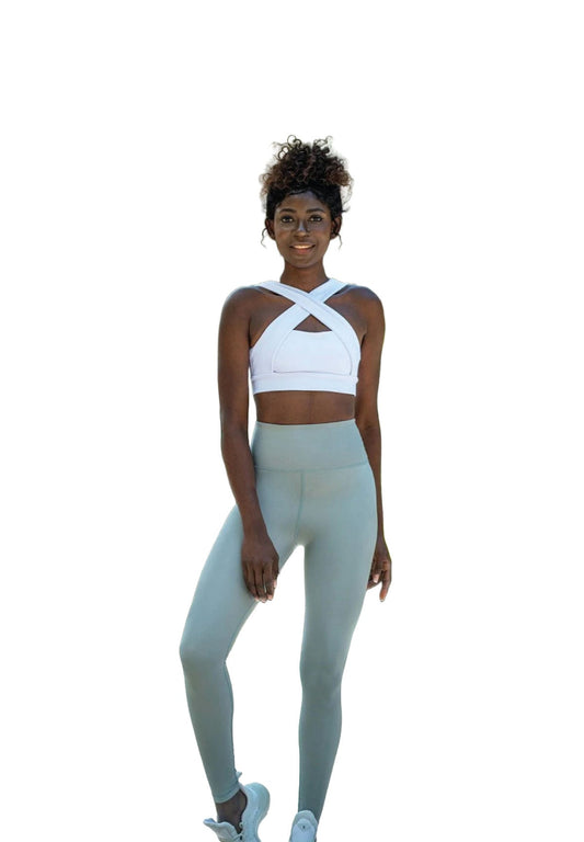 1093 Extra High Waist Leggings in Wassergrün