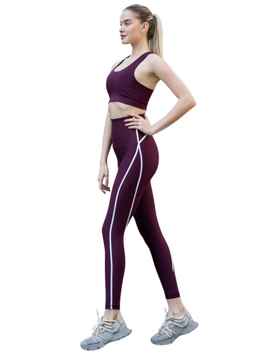373 Menton Leggings in Dunkelviolett