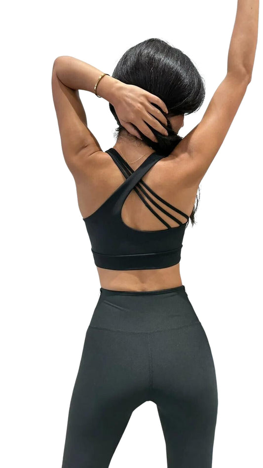 396 Bron Sport Bra in Schwarz