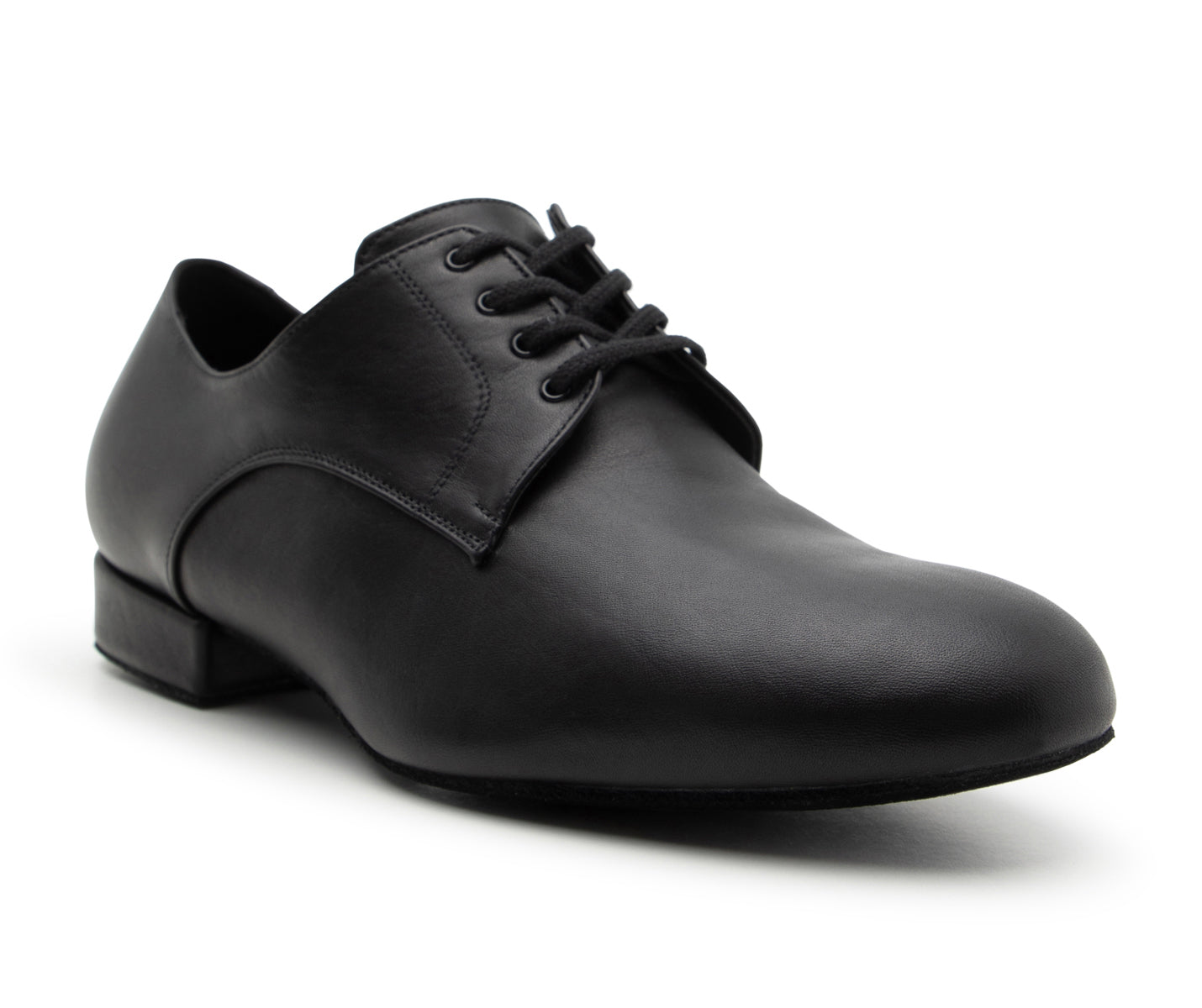 Noble Tanzschuhe in Schwarz Leder