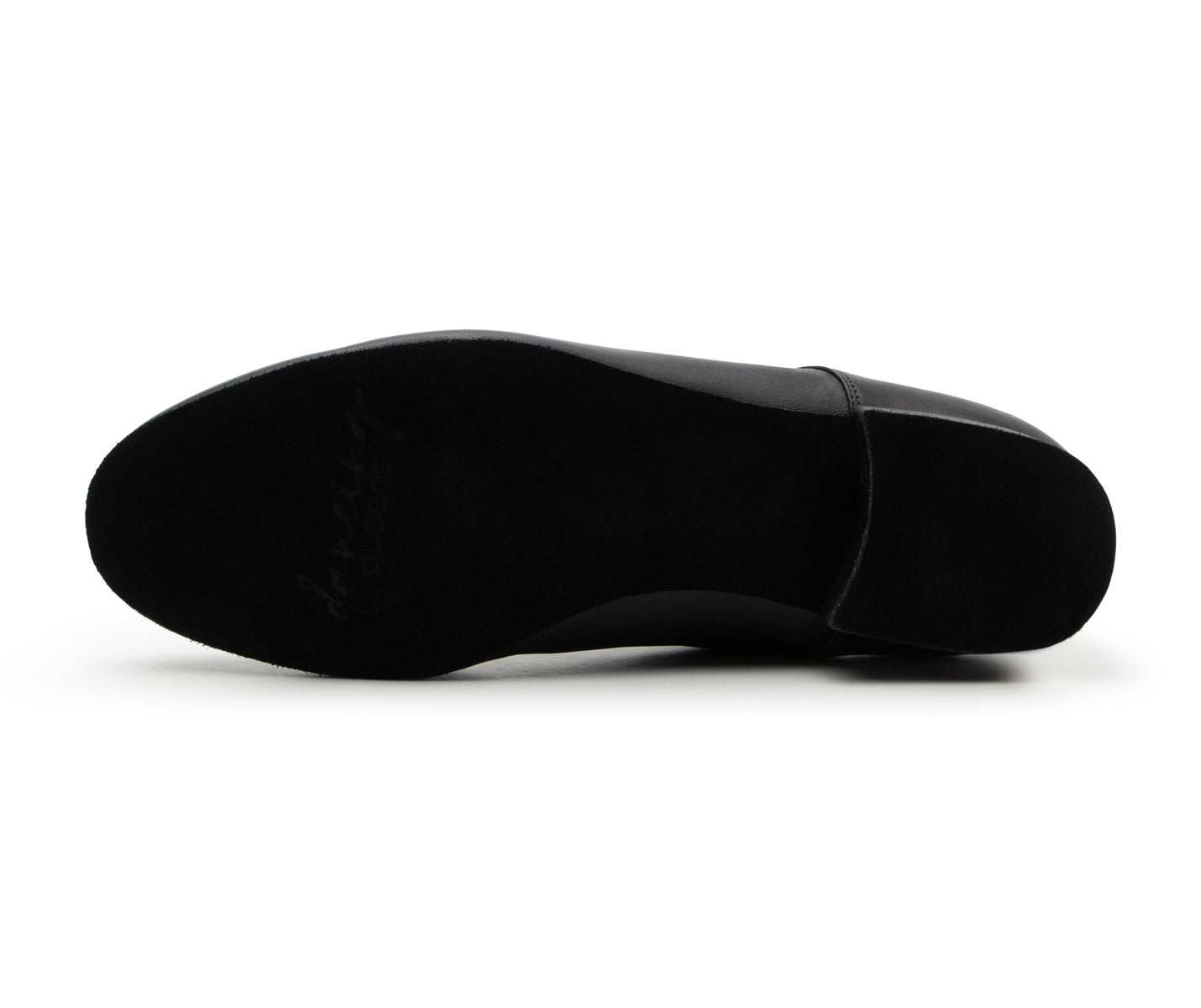 Noble Tanzschuhe in Schwarz Leder