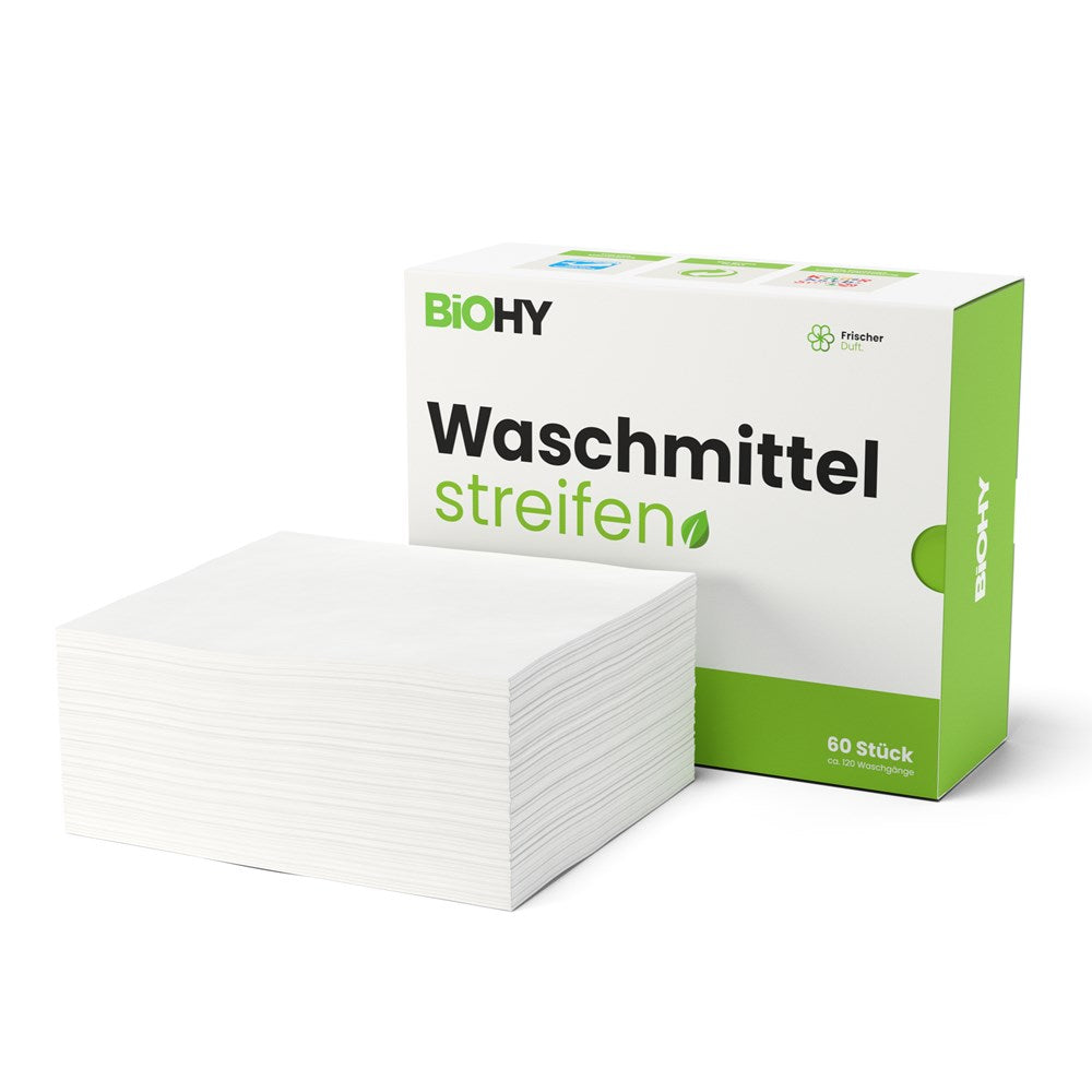 BiOHY Waschmittelstreifen (60 Stück)