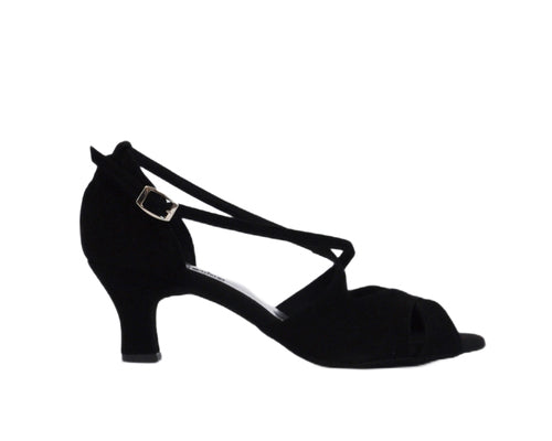 Grace Harmony Tanzschuhe in Schwarz Wildleder