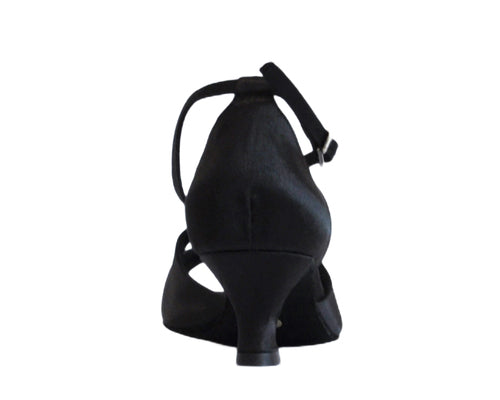 Grace Harmony Tanzschuhe in Schwarz Satin