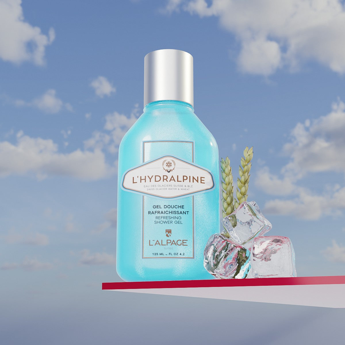 Gel Douche Rafraichissant 125ml L'Hydralpine
