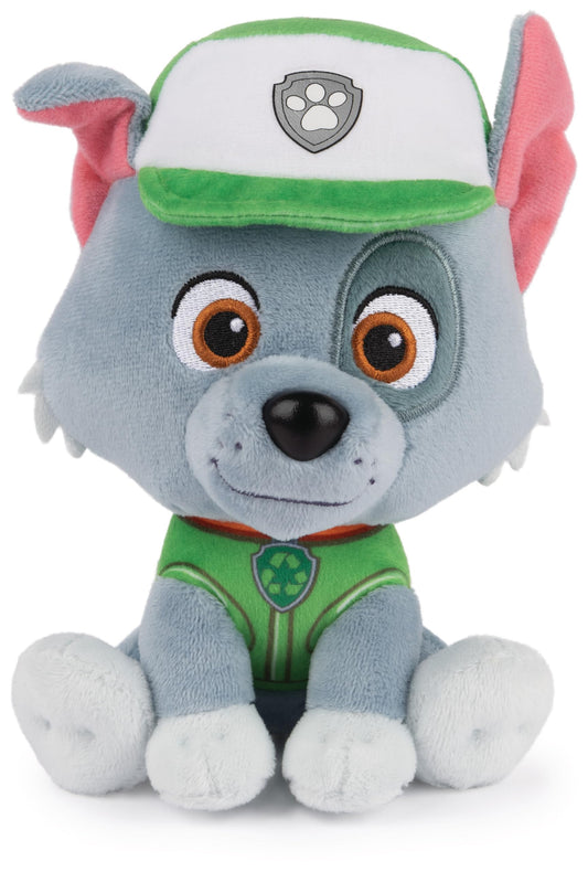 GUND PAW Patrol Rocky Plüschtier, 15 cm - hochwertiges Kuscheltier für Fans der beliebten TV-Serie, ab 1 Jahr empfohlen