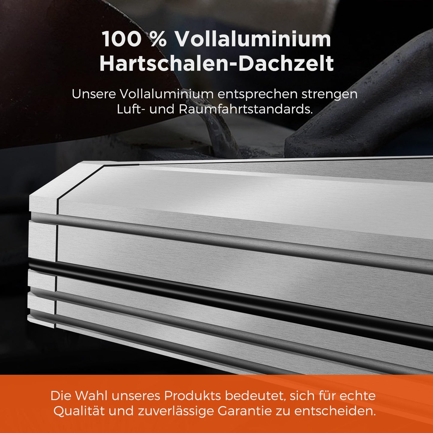 Naturnest Dachzelt Hartschale, Komfortables Dachzelt Hartschalen-Dachzelt Campingzubehör für Van, Jeep, SUV, LKW, Dachzelt für Camping, Autodachzelt Hartschalen-Dachzelt Camping, 2-3 Personen Zelt