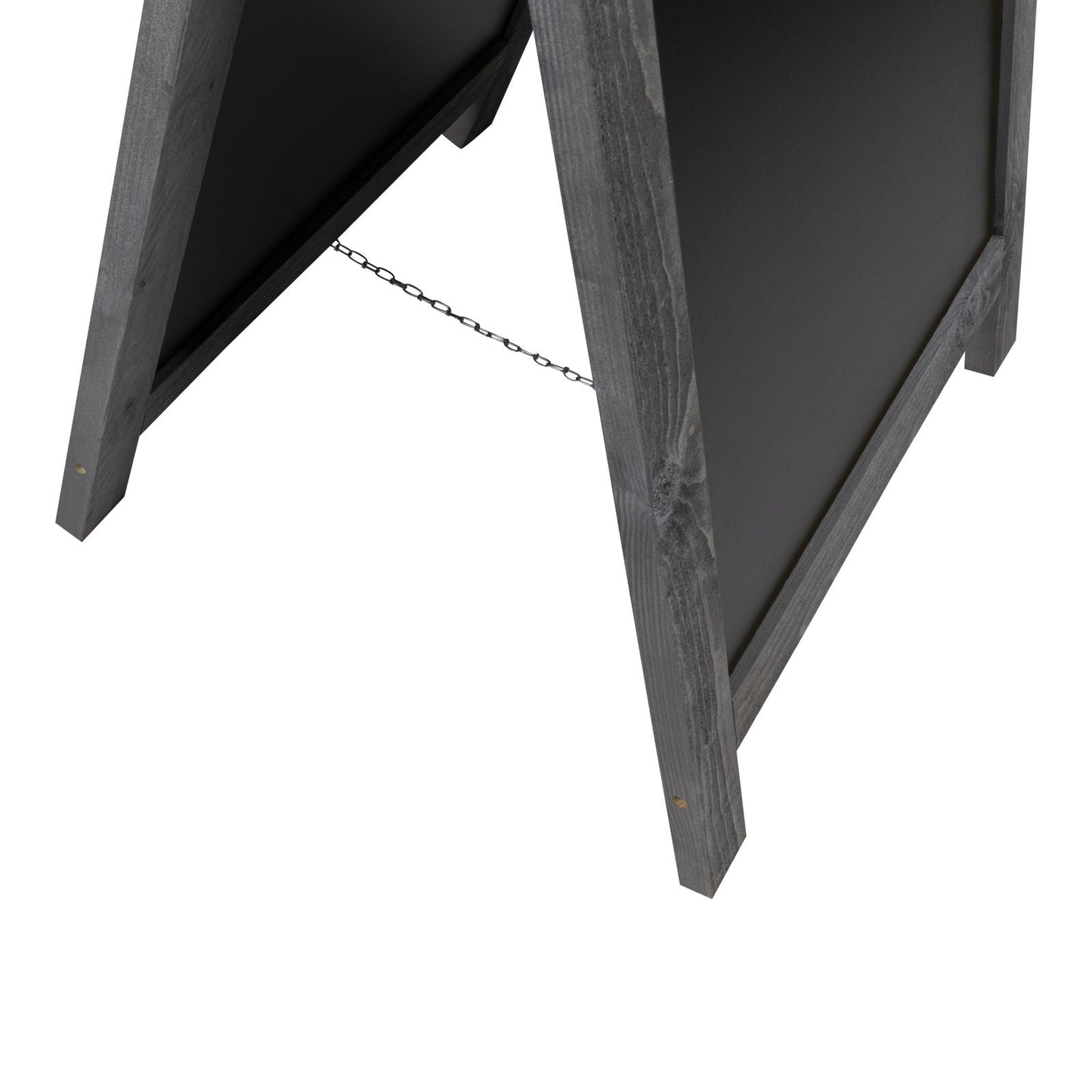 Securit® Holz Kundenstopper "Vintage", 85x55cm, Grau, Outdoor