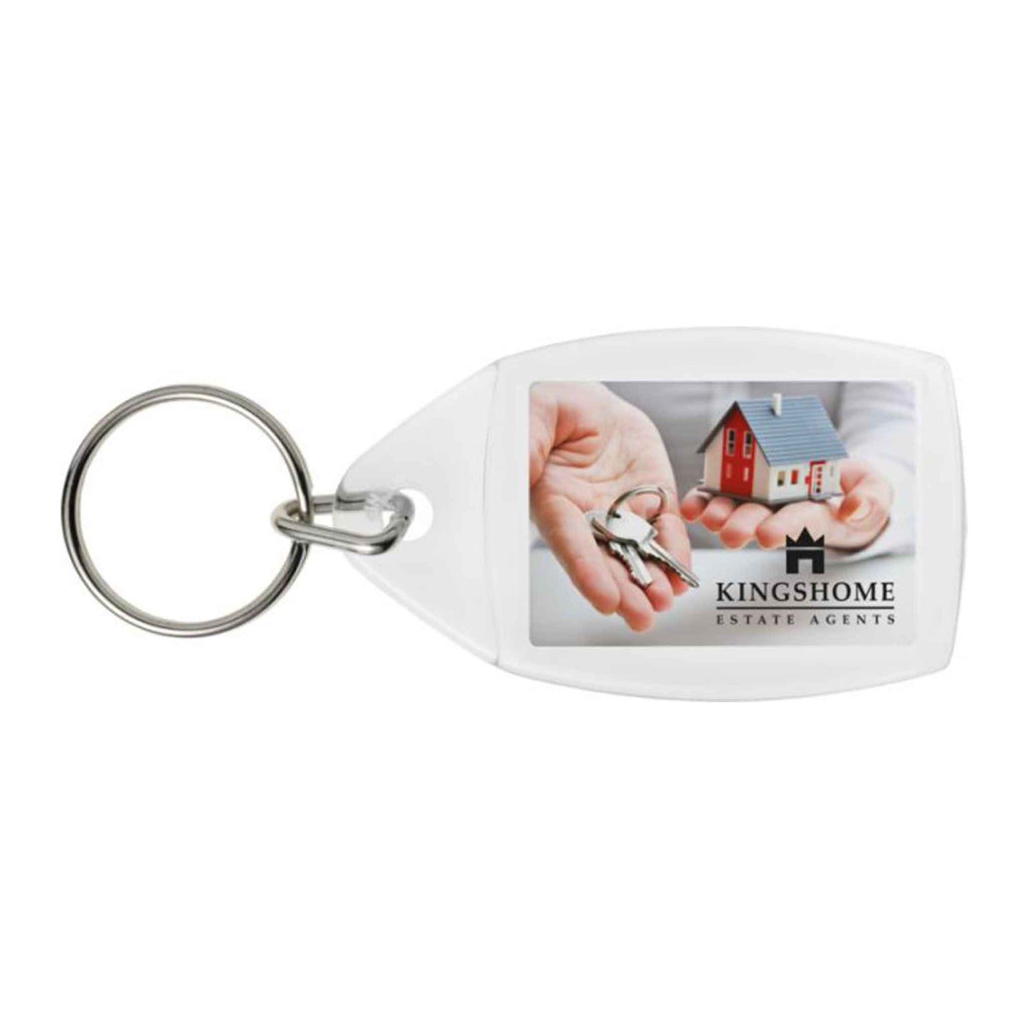 Access P5 Schlüsselanhänger - Transparent, Klar, Werbeartikel mit Logo, 250 Stück