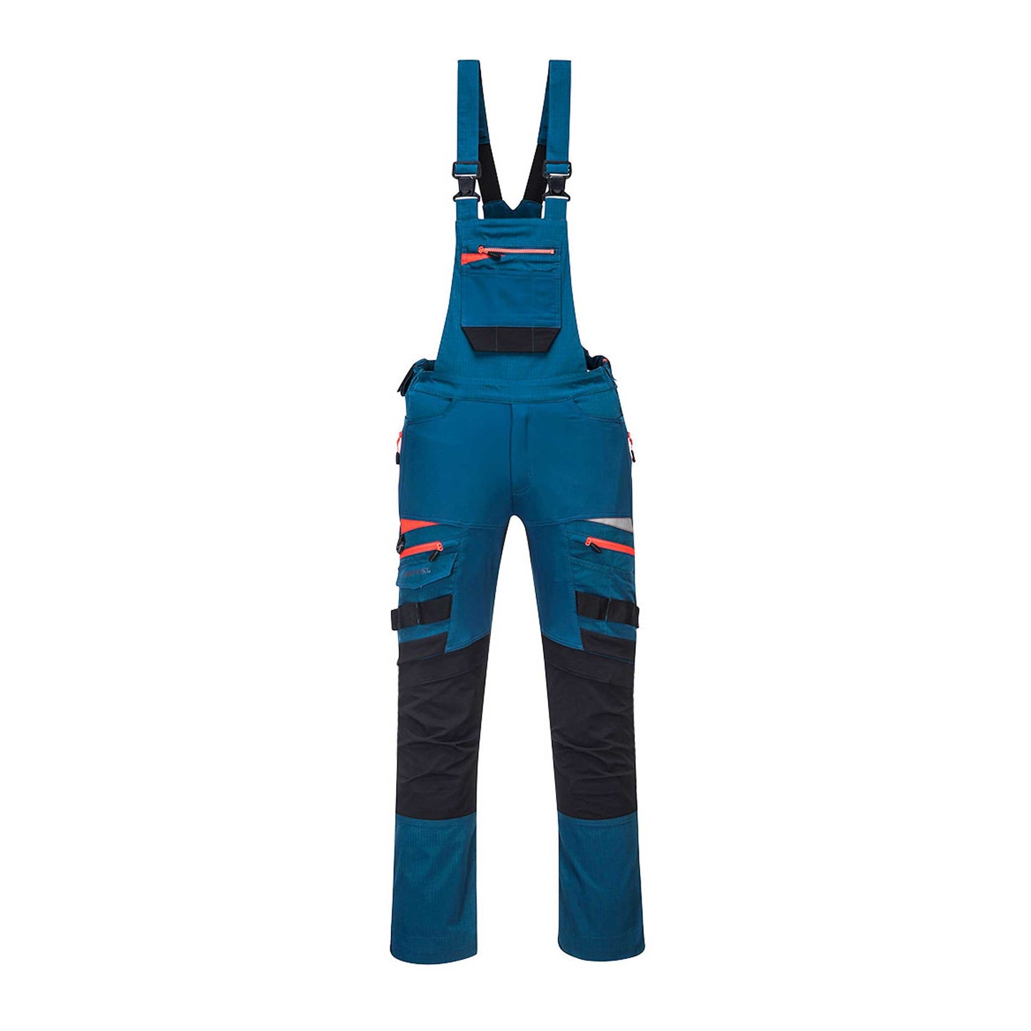 DX441 - DX4 Latzhose - Arbeitslatzhose blau schwarz
