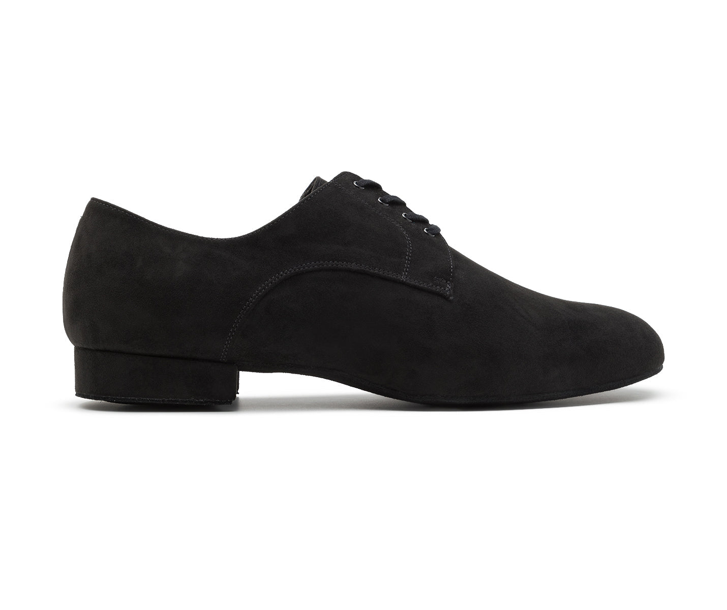 Noble Tanzschuhe in Schwarz Wildleder