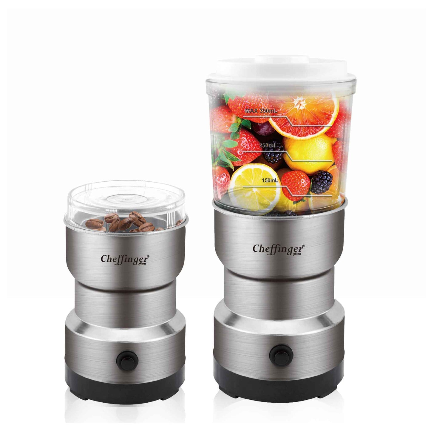 CGB300-2 in 1 Mühler und Saft Mixer Universalmixer Smoothie Blender Zerkleinerer