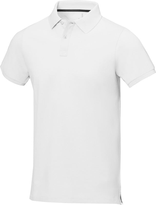 Calgary Poloshirt für Herren besticken-bedrucken diese Poloshirt ist weiss