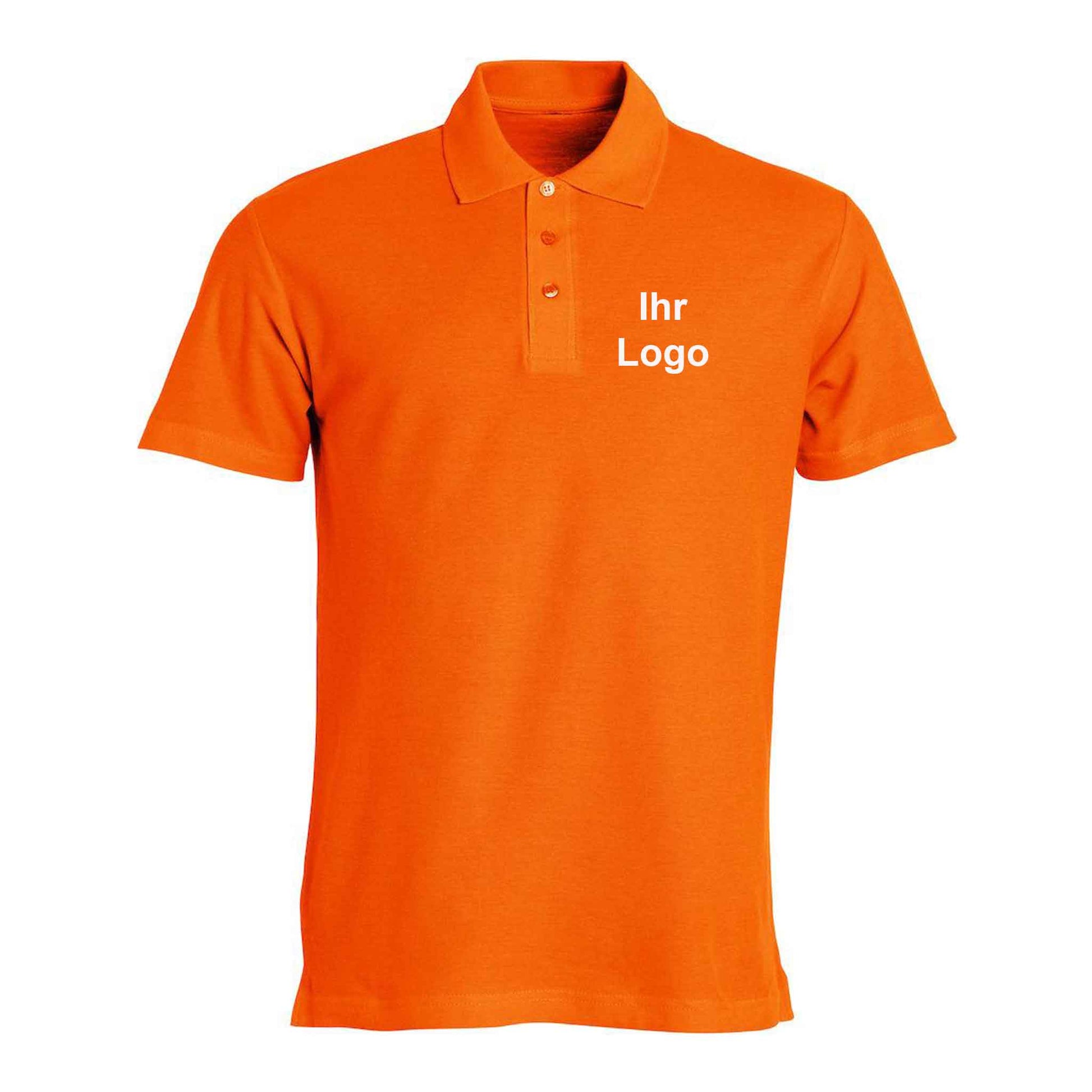 Clique-Herren-Poloshirt-_Basic-Polo_-in-modischen-Farben-orange